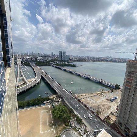 Flat Beach Class Excelsior - Em Frente Ao Shopping Riomar Recife Buitenkant foto