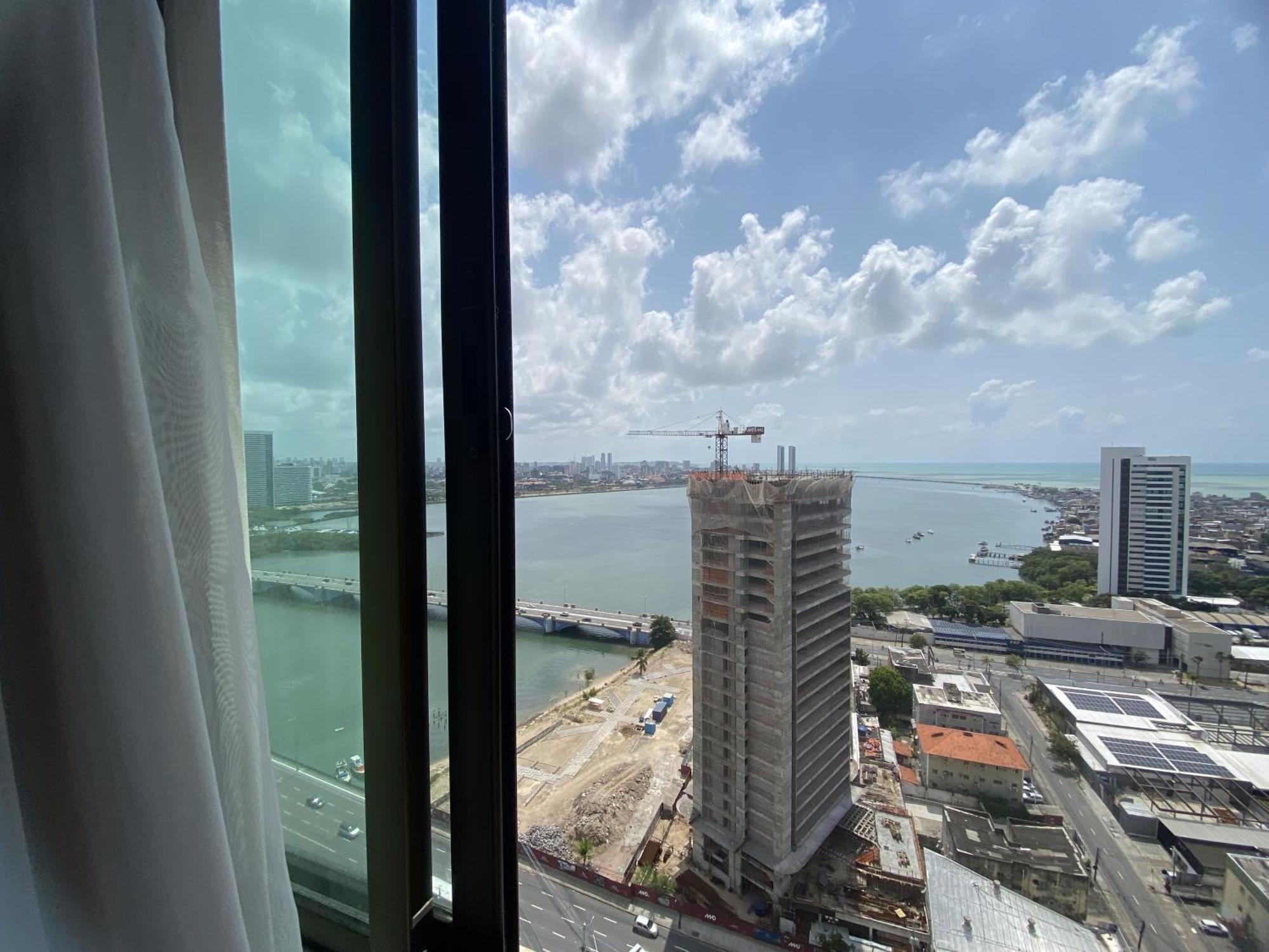 Flat Beach Class Excelsior - Em Frente Ao Shopping Riomar Recife Buitenkant foto