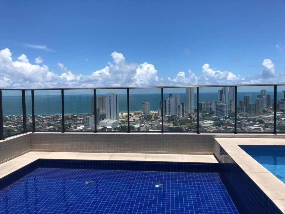 Flat Beach Class Excelsior - Em Frente Ao Shopping Riomar Recife Buitenkant foto