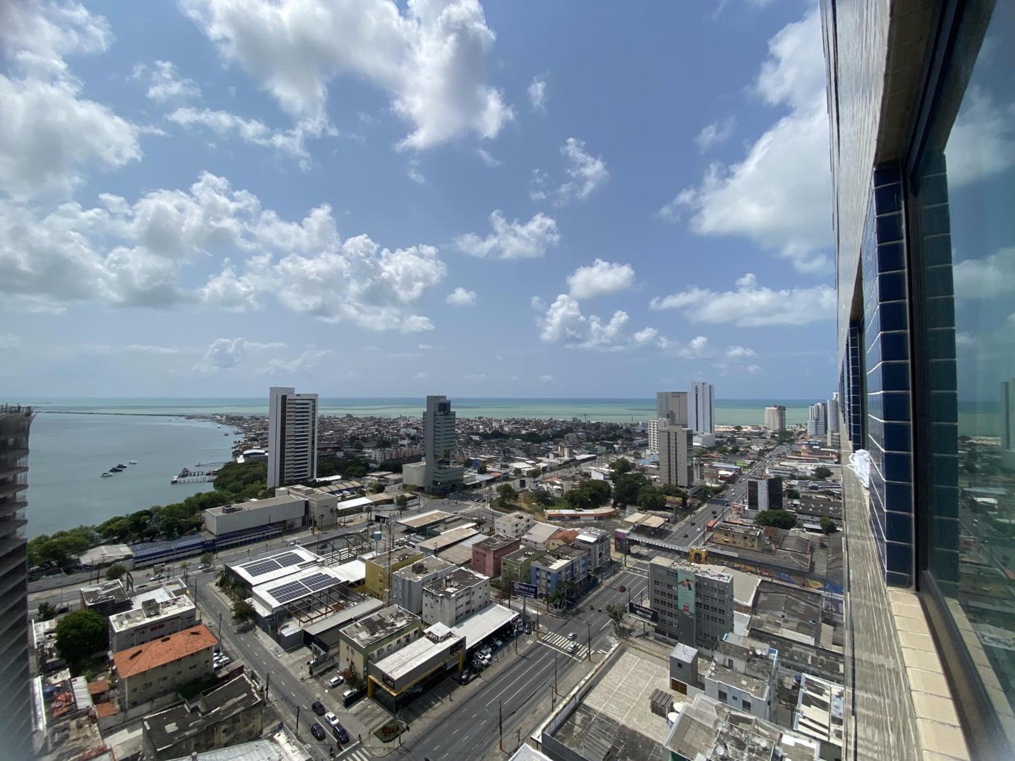 Flat Beach Class Excelsior - Em Frente Ao Shopping Riomar Recife Buitenkant foto