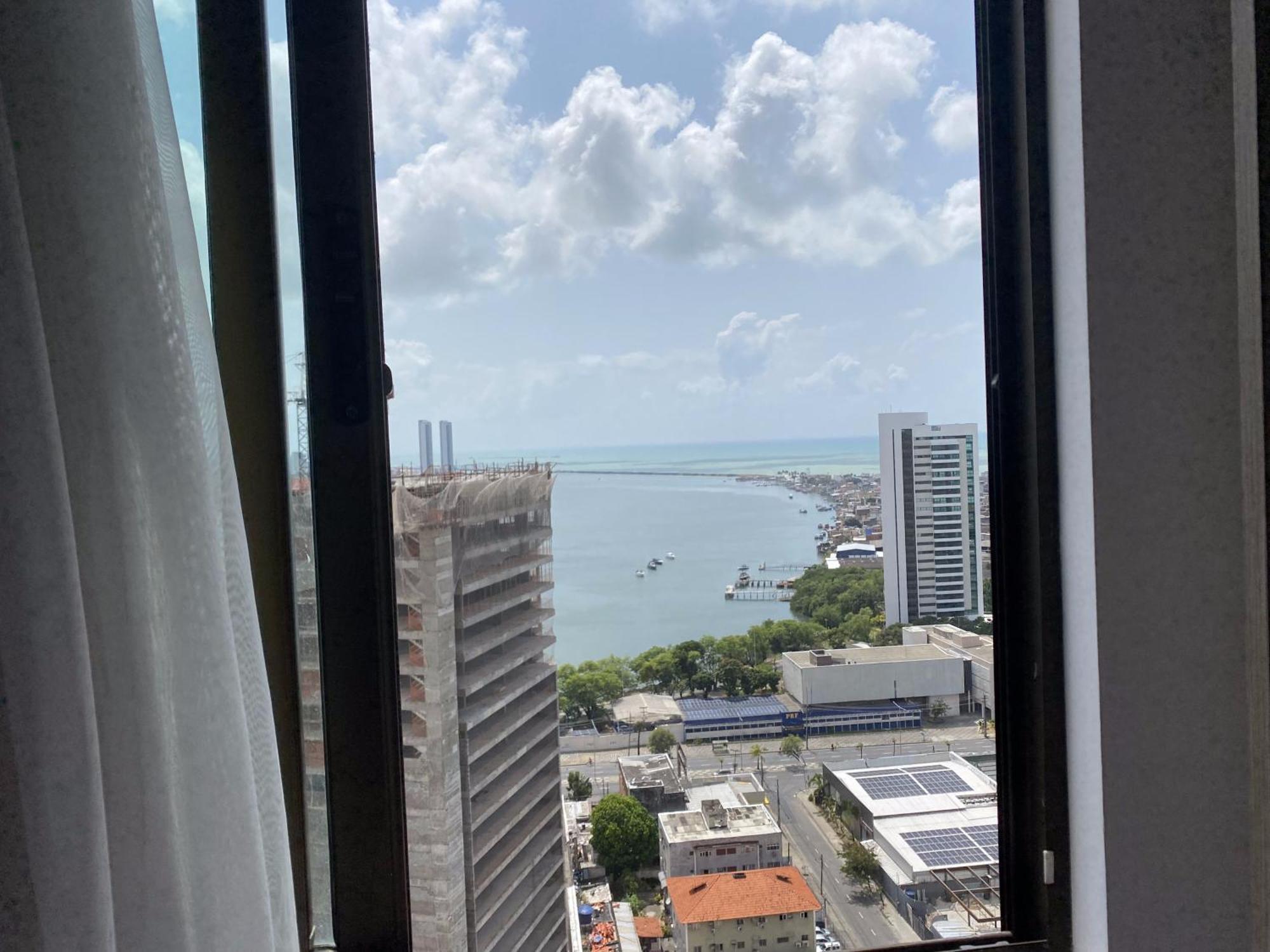 Flat Beach Class Excelsior - Em Frente Ao Shopping Riomar Recife Buitenkant foto