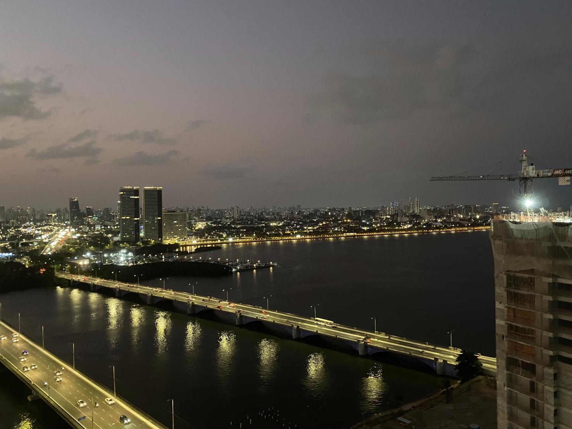 Flat Beach Class Excelsior - Em Frente Ao Shopping Riomar Recife Buitenkant foto