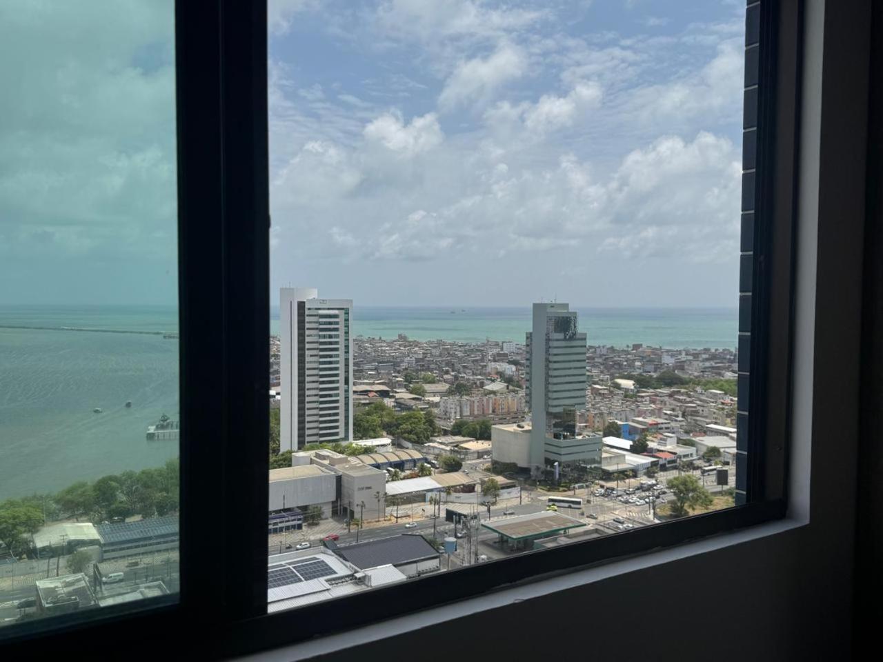 Flat Beach Class Excelsior - Em Frente Ao Shopping Riomar Recife Buitenkant foto